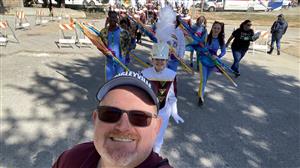 Band getting ready